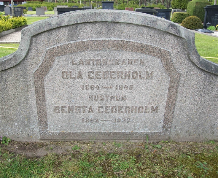 Grave number: NY K    17, 18