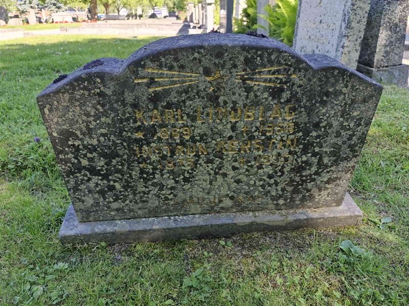 Grave number: 1 TRO 15B