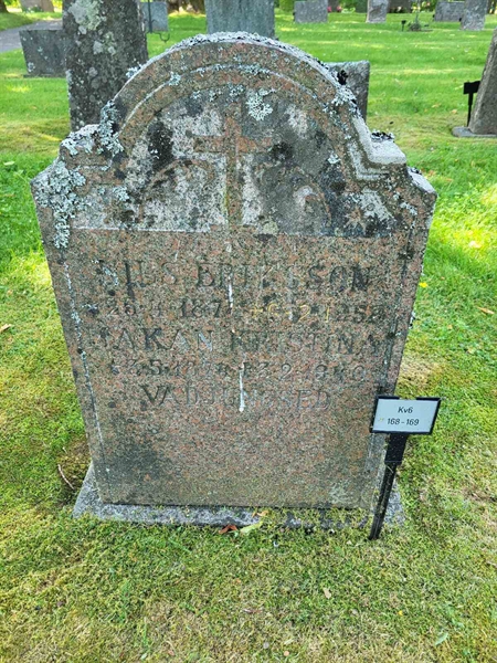 Grave number: Jä 06   168-169