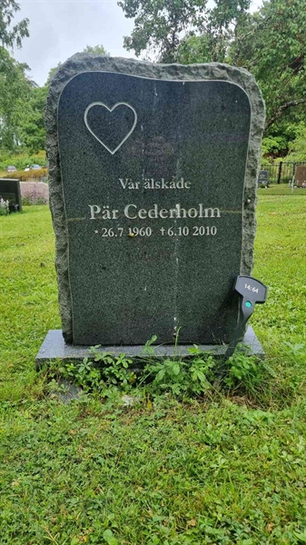Grave number: 1 14    64