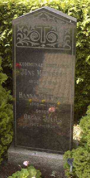 Grave number: NK II    18