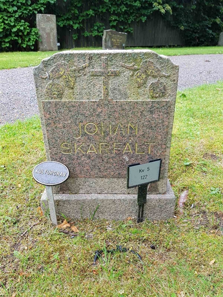 Grave number: Jä 05   122