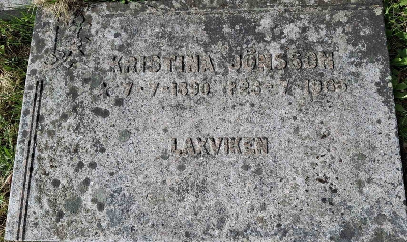 Grave number: LX 9    46