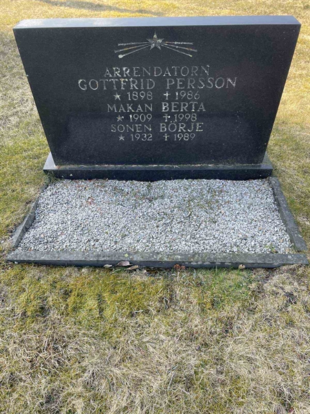 Grave number: 50 F    63-65