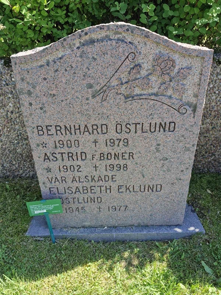 Hautatunnus: 1 URNLU B38