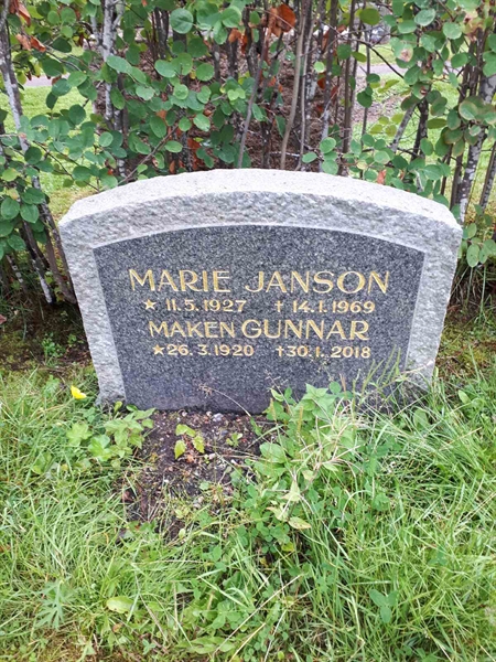 Gravnummer: NK F A   160