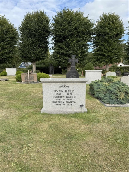 Grave number: ON C   352, 353