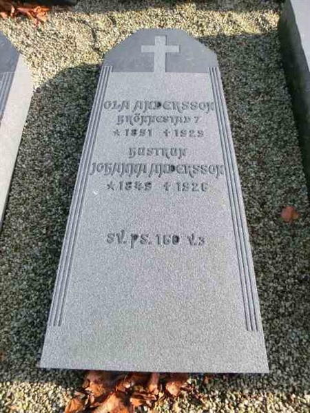 Grave number: ÖK F    014