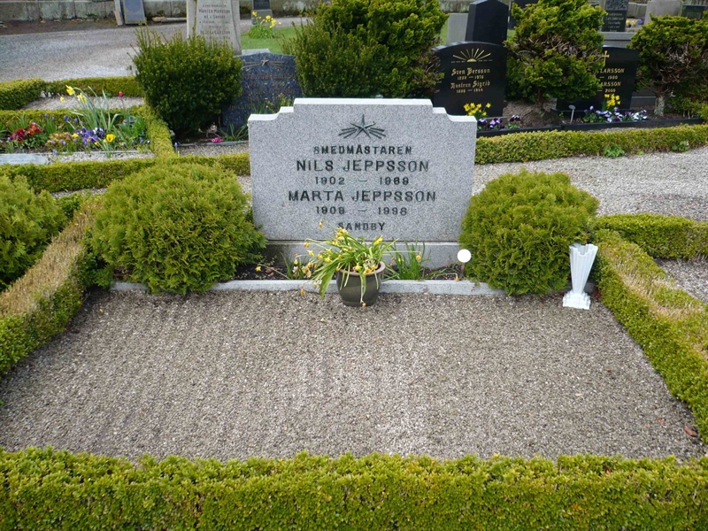 Grave number: 1 10    89B