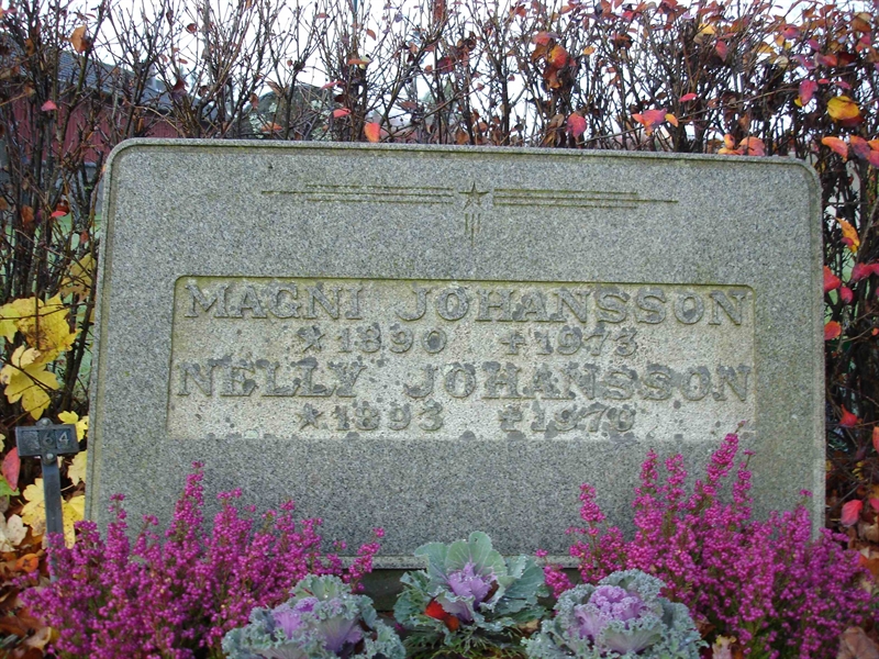 Grave number: B VÄ   64, 65