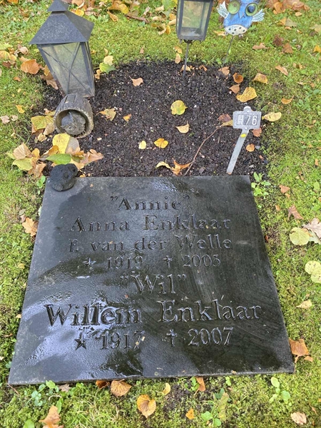 Gravnummer: 1 H    76