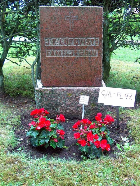 Grave number: HÖB GL.R    47