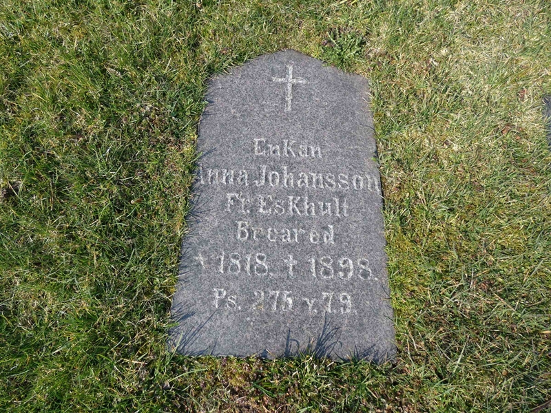 Grave number: EL 2   642