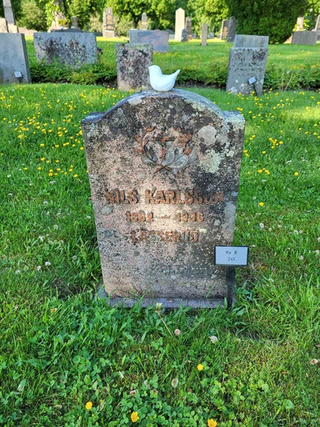 Grave number: kö 01 08   241