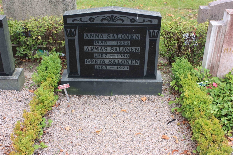 Grave number: Ö U04    14