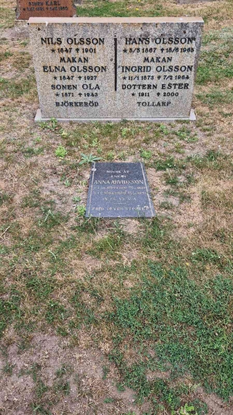 Grave number: VV D    79