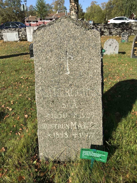 Grave number: ÅR A    62, 63