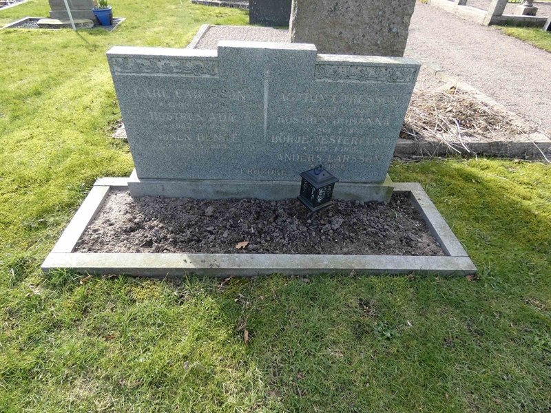 Grave number: BR G   107
