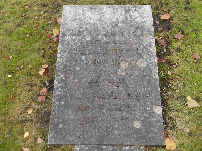 Grave number: Vitt G17   368, 369