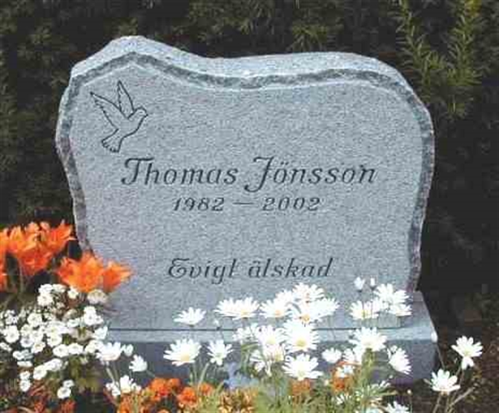Grave number: BK J    84