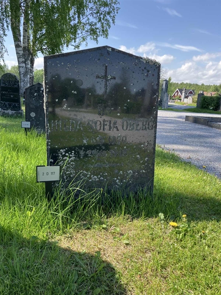 Grave number: 2 D   117