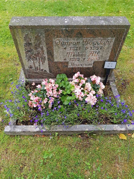 Grave number: Jä 05    69-70