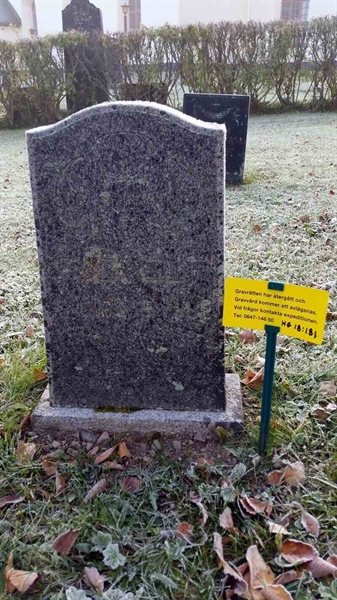 Grave number: HG 18   181