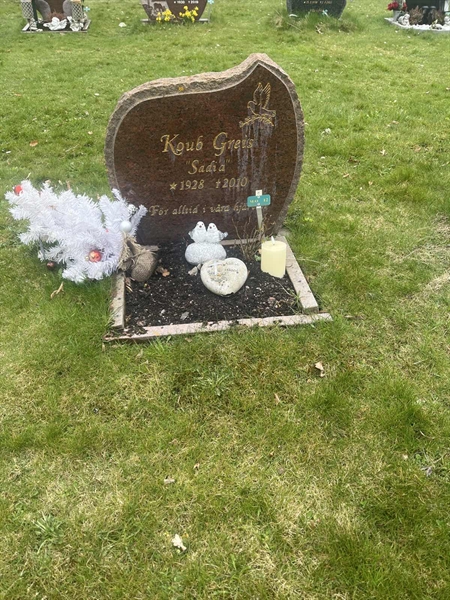 Grave number: 1 3 M/O 12