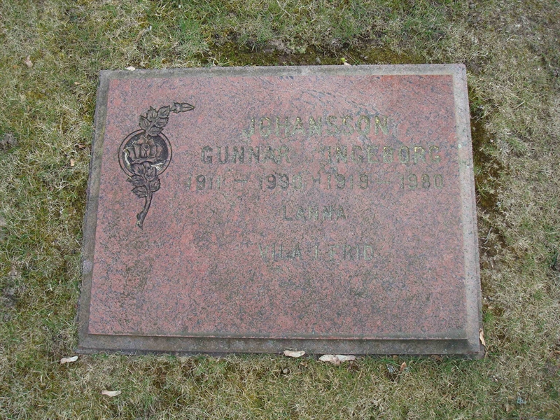 Grave number: KU 10    20, 21