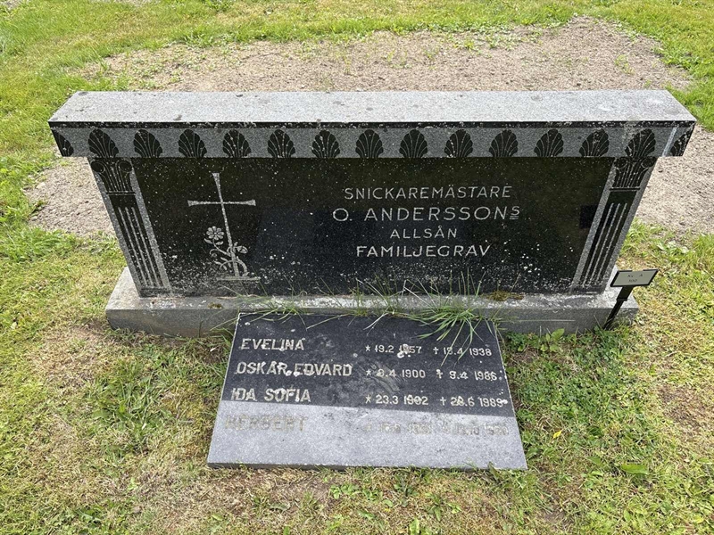 Grave number: 003 A   100