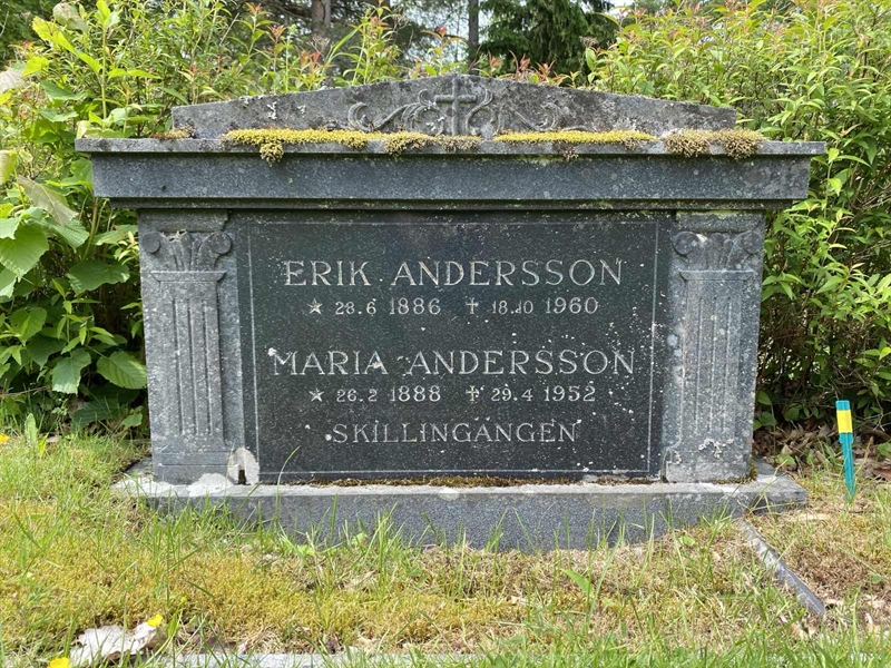 Grave number: 1 08 86, 87