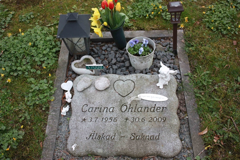 Grave number: Ö 47     8