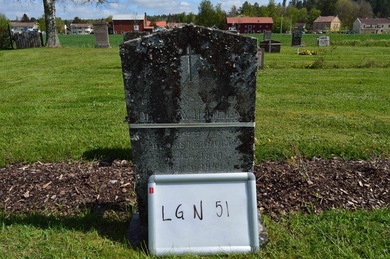 Grave number: LG N    51