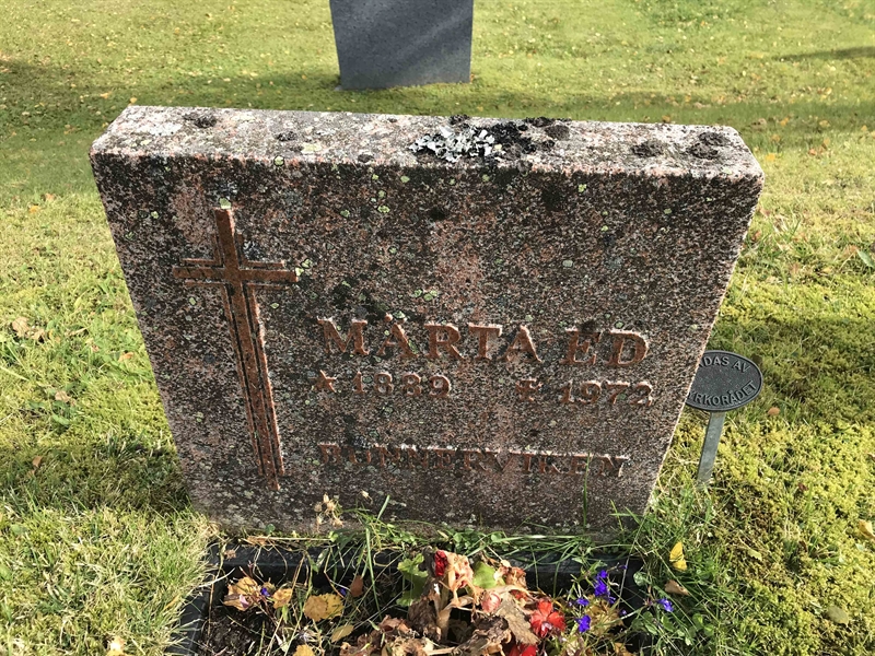 Grave number: HA A   198