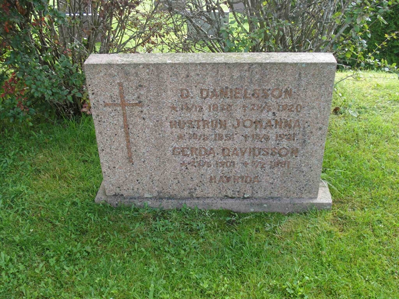 Grave number: BR B     7, 8