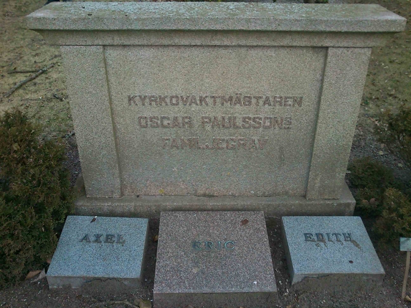 Grave number: Kg XI    54, 55