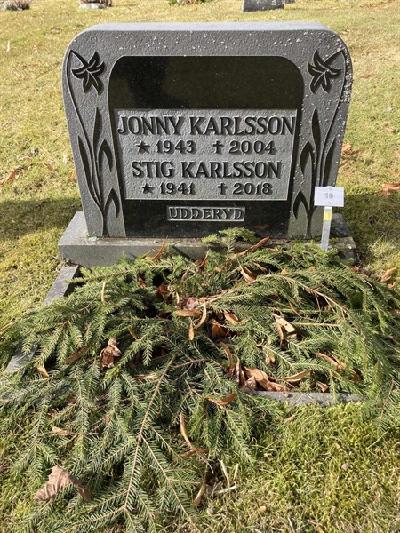 Grave number: Ö GK AB    19