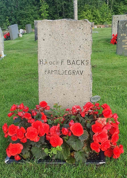 Grave number: 1 F    15