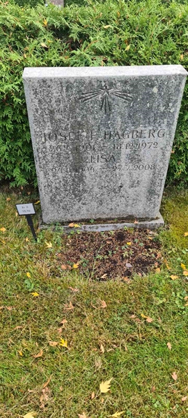 Grave number: M H  105, 106