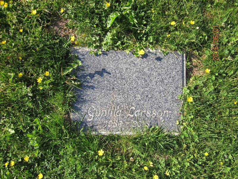 Grave number: 1 4 AGP    76