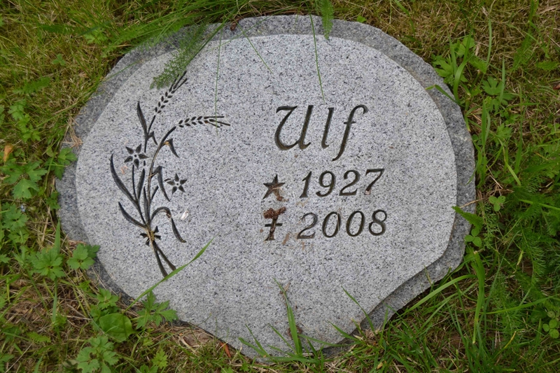Grave number: 1 H   827