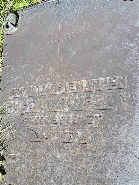 Grave number: GK F 5   636OP