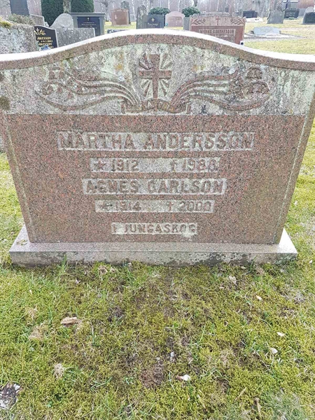 Grave number: RK X 2    17, 18