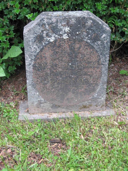 Grave number: A E  116