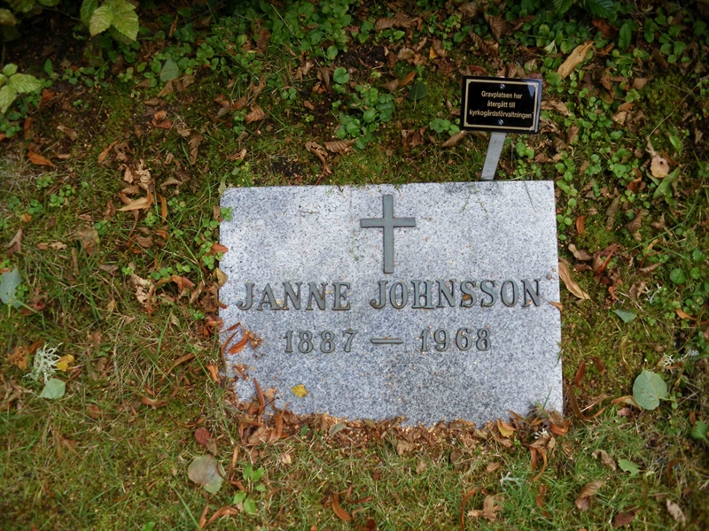 Grave number: SB 29    15