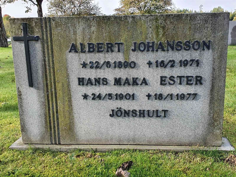 Grave number: HA GA.A   101-102
