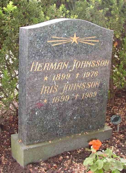 Grave number: BK J   131