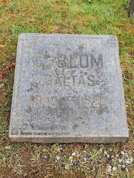 Grave number: Å A     1