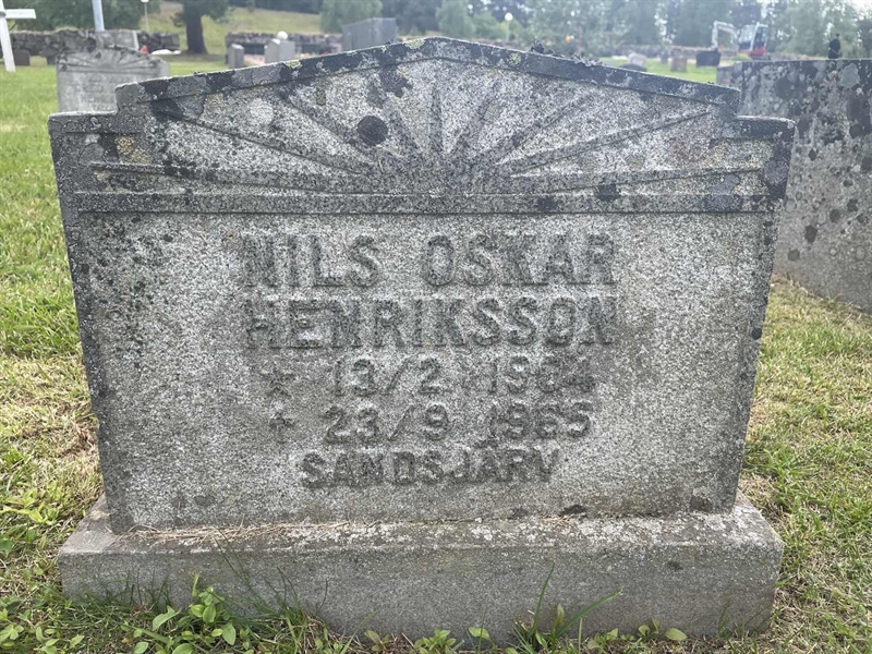 Grave number: 001 1 5  6549