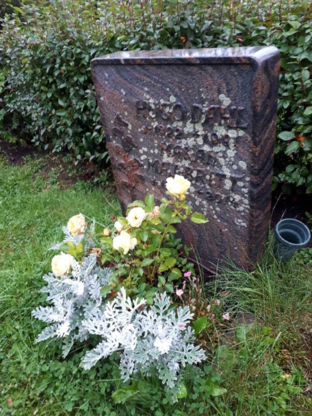 Gravnummer: NK F D   205